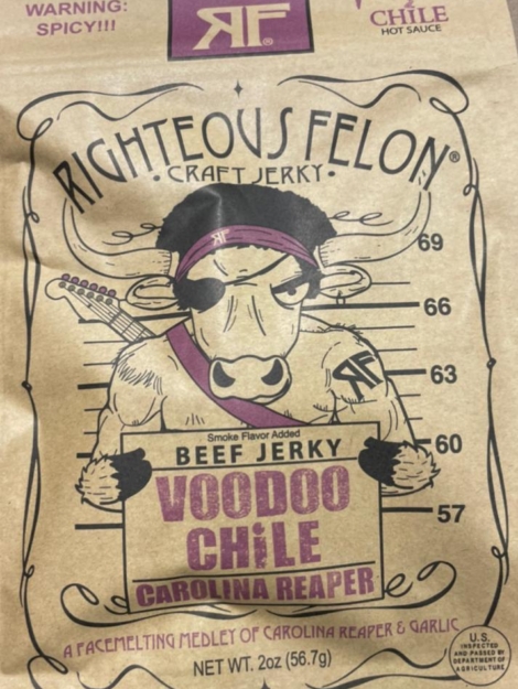 VOODOO CHILE BEEF JERKY